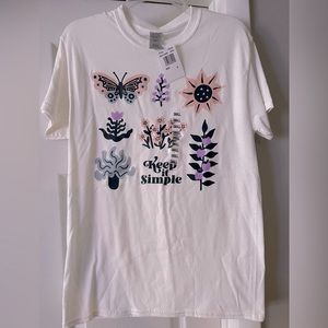 Keep it simple tee NWT